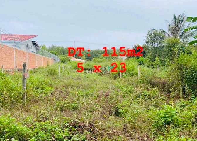 Hình ảnh 115m2 đất THỔ CƯ, Phú Hoà Đông, 700 triệu (100%). Bán đất Củ Chi