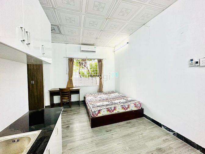 Hình ảnh Căn Hộ DV_Quận 5,  Full nội thất, ban công cửa sổ, giờ giấc tự do