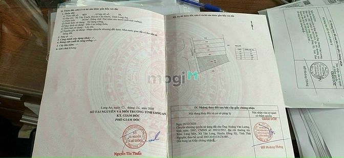 Hình ảnh Đất thổ cư đã có sổ cần bán gấp