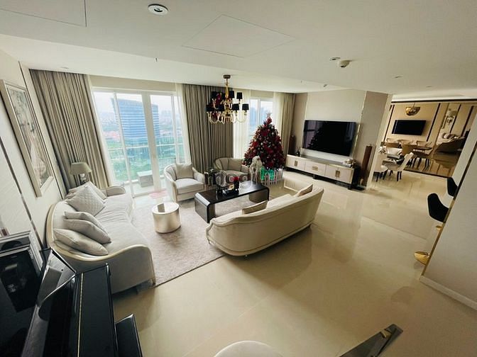 Hình ảnh Cho thuê Penhouse 4 phòng ngủ ĐẸP_Sadora_Sala Thủ Thiêm