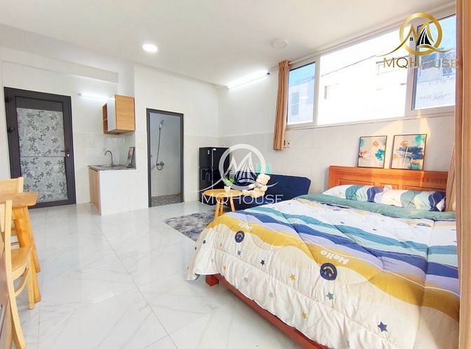 Hình ảnh Căn Hộ Ban Công Full Nội Thất Đối Diện Etown Cộng Hoà