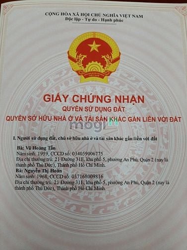 Hình ảnh Quá ngộp. Chính chủ cần tiền Bán đất An Phú - Thủ Đức