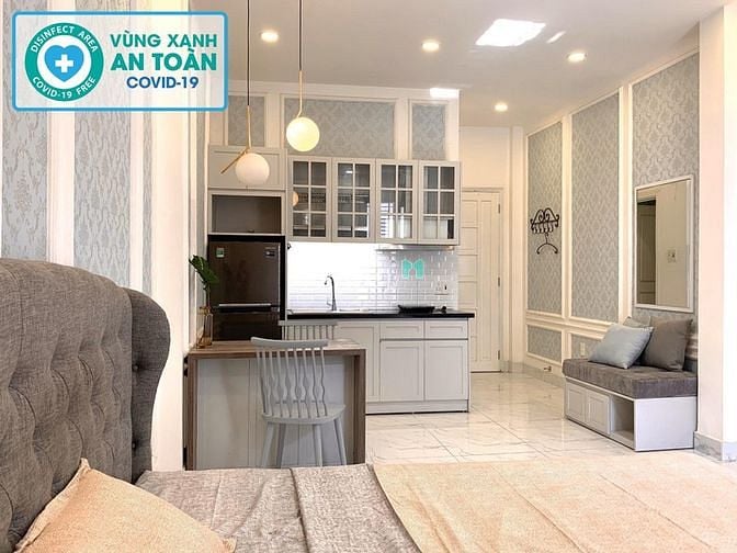Hình ảnh Mb6623 nạp rút nhanh chóng Studio cửa sổ ban công full NT Q.4 gần Công viên Khánh Hội