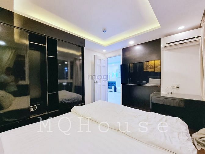 Hình ảnh 1PN Full NT máy giặt riêng bancol view Q3_BAO PHÍ CHỈ TÍNH ĐIỆN
