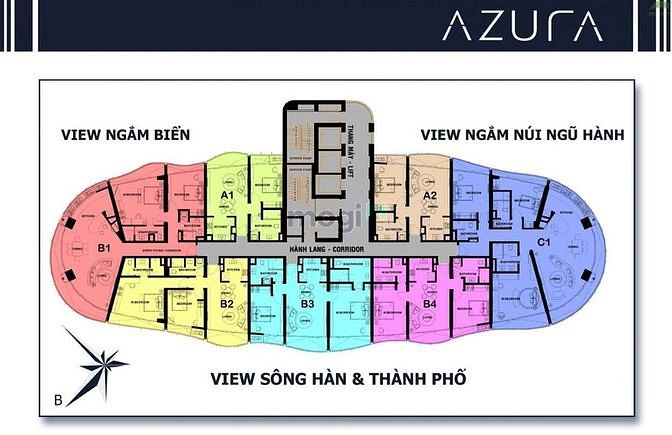 Hình ảnh Trang Chủ MB66.COM / Đăng Ký Tặng 66K AZURA , 2PN, 95 m2 , giá thuê 1100usd
