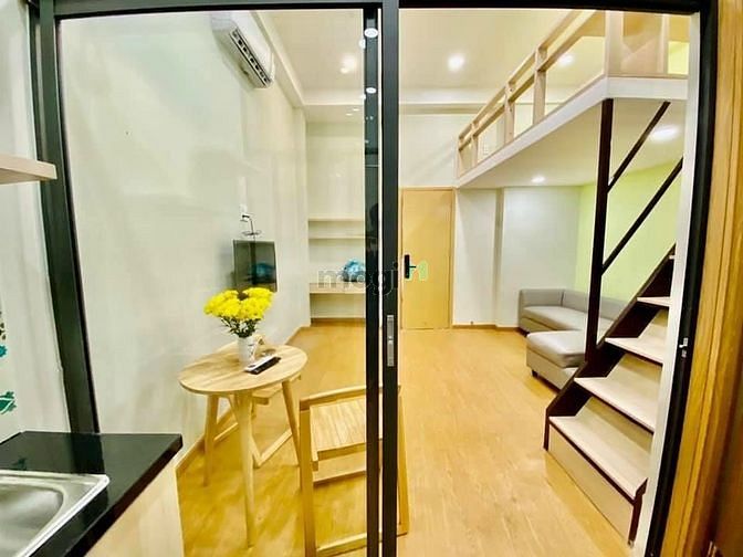 Hình ảnh Căn Duplex 40m2, có máy giặt riêng, tách bếp, gần chợ Bà Chiểu.