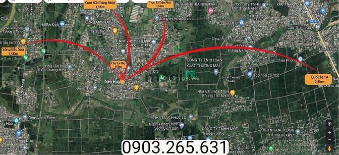 Hình ảnh Đất mặt tiền chợ - cách Đà Nẵng 3 km - giá 9xx