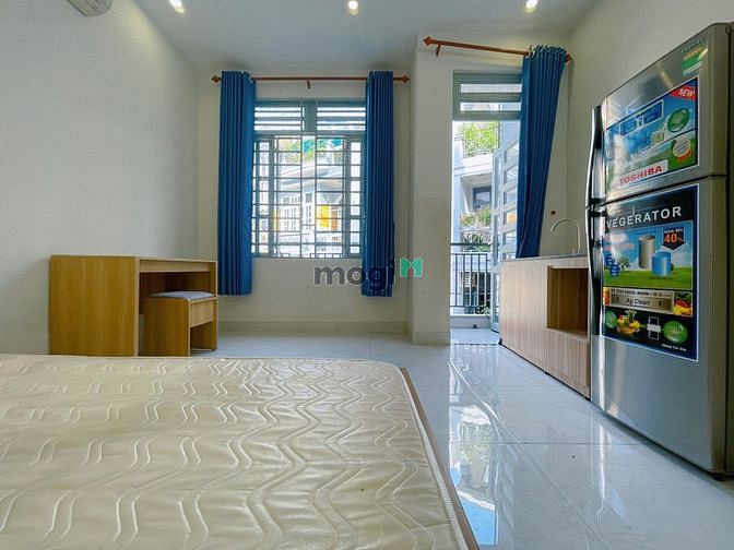 Hình ảnh Căn Hộ Bình Thạnh Giá Rẻ_Full Nội Thất_Bancol Cửa Sổ_Ngày ĐH Văn Lang