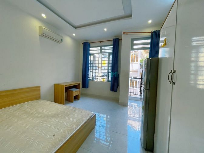 Hình ảnh Căn Hộ Bình Thạnh Giá Rẻ_Full Nội Thất_Bancol Cửa Sổ_Ngày ĐH Văn Lang