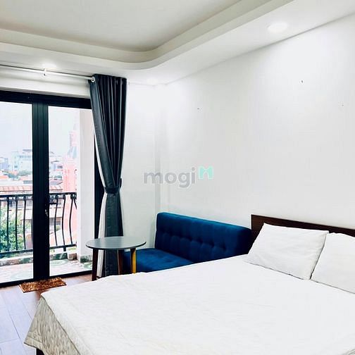 Hình ảnh Studio ban công_View nhà thờ Tân Định_Chợ Tân Định_Võ Thị Sáu_Quận 3