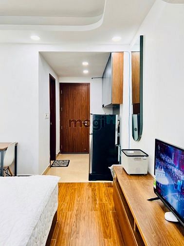 Hình ảnh Studio ban công_View nhà thờ Tân Định_Chợ Tân Định_Võ Thị Sáu_Quận 3