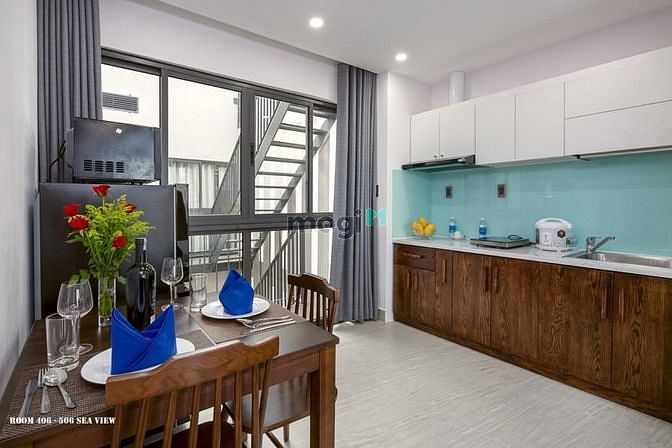 Hình ảnh CĂN HỘ 1 phòng ngủ có hồ bơi gần biển phạm văn Đồng
