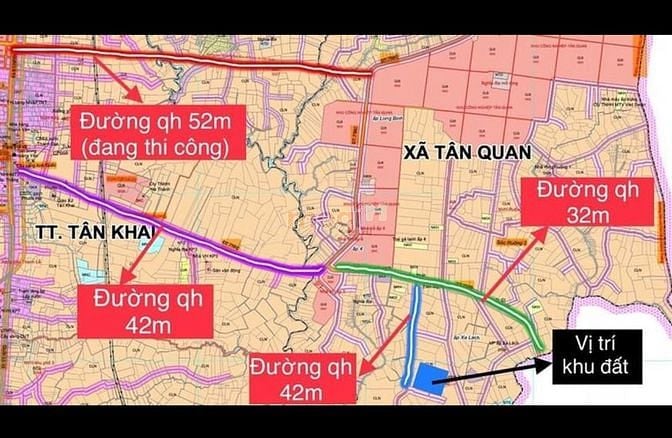 Hình ảnh Ngộp world cup bán gấp lô đất tại Tân Quan, Hớn Quản.