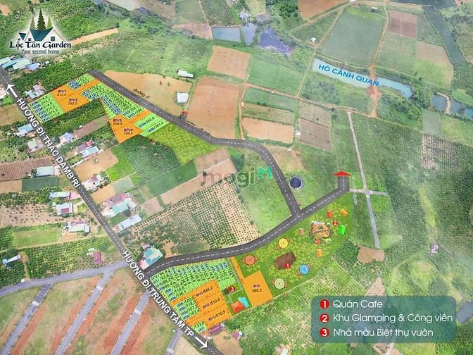 Hình ảnh Bán đất nền view đồi chè giá tốt chỉ 900 triệu full thô cư 170m2