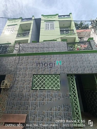 Hình ảnh Nhà DT 4.5x20 gần chợ Bình Long 1 trệt 2 lầu đúc điện 3 pha