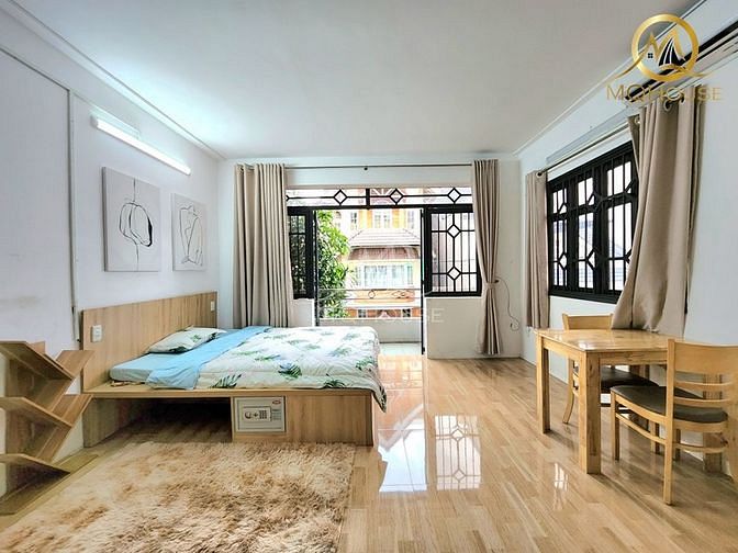 Hình ảnh Studio ban công_full nội thất_ngay sân bay Tân Sơn Nhất