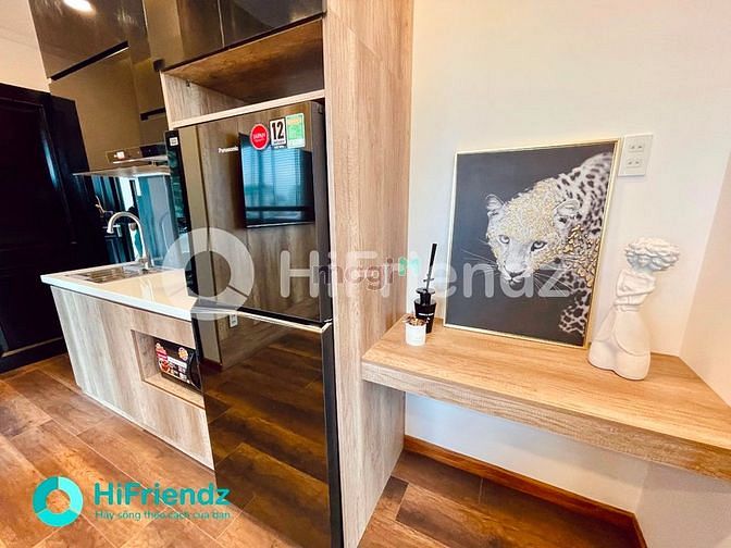 Hình ảnh Studio 1pn - Ban công -Tách bếp - Nội thất new - CMT8
