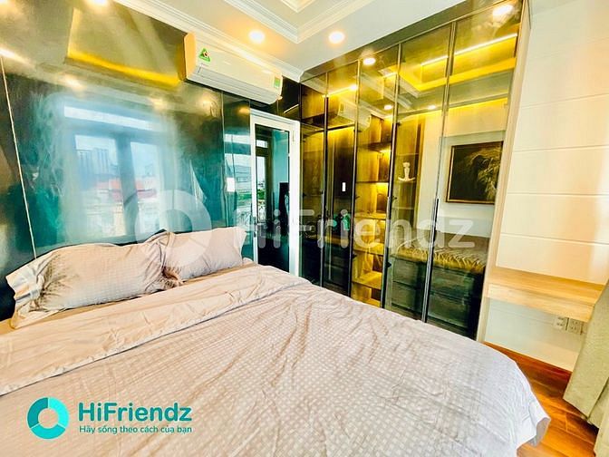Hình ảnh Studio 1pn - Ban công -Tách bếp - Nội thất new - CMT8