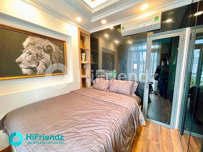 Hình ảnh Studio 1pn - Ban công -Tách bếp - Nội thất new - CMT8