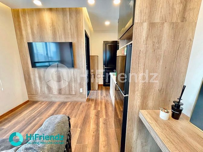 Hình ảnh Studio 1pn - Ban công -Tách bếp - Nội thất new - CMT8