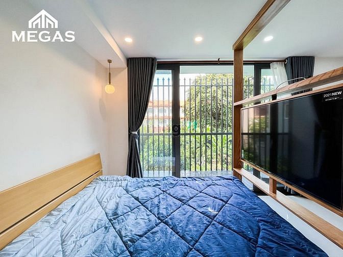 Hình ảnh Cho Thuê Căn Hộ Studio Mới Xây Có Ban Công Gần The Vista An Phú