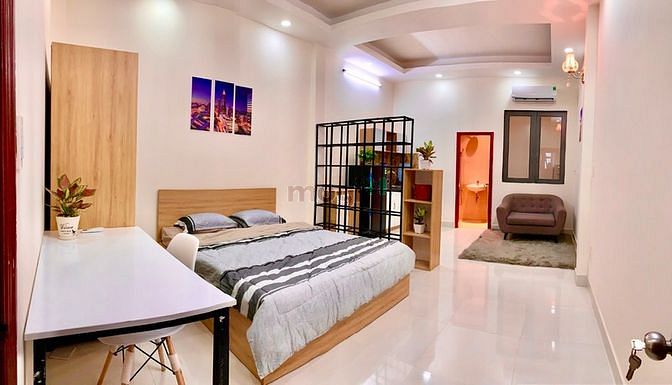 Hình ảnh Studio cửa sổ_full nội thất_30m2_gần bờ kè Hoàng Sa