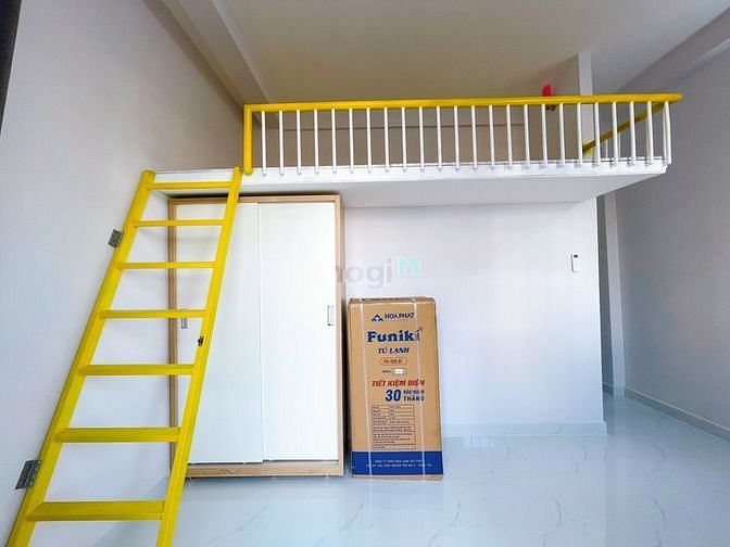 Hình ảnh Phòng đủ nội thất 30m2 Huỳnh Tấn Phát