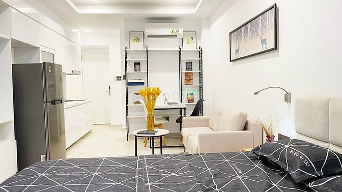 Hình ảnh Mb6623 nạp rút nhanh chóng Studio Cao cấp Cửa sổ lớn full nội thất View Hoàng Sa