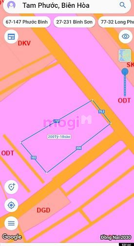 Hình ảnh Bân 1,8 ha đất mặt tiền đường Mai Chí Thọ TP. Biên Hòa tỉnh Đồng Nai