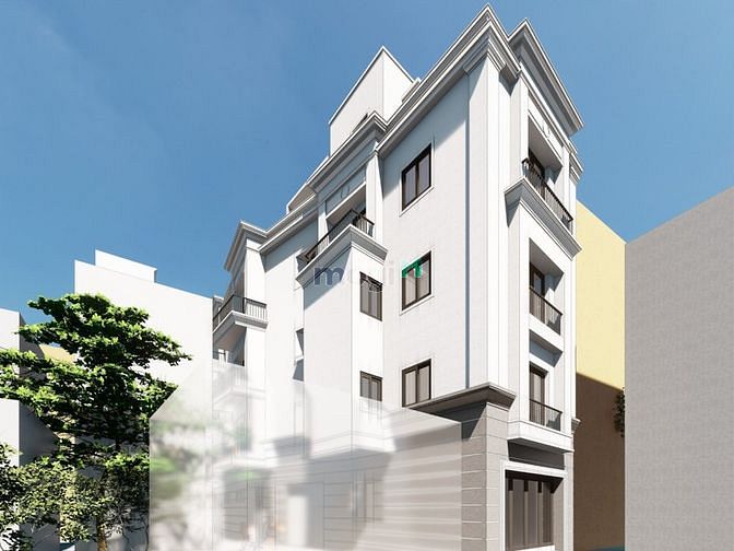 Hình ảnh cho thuê hoặc bán 4 căn nhà liền kề mới xây nội thất đẹp 4,5 tầng