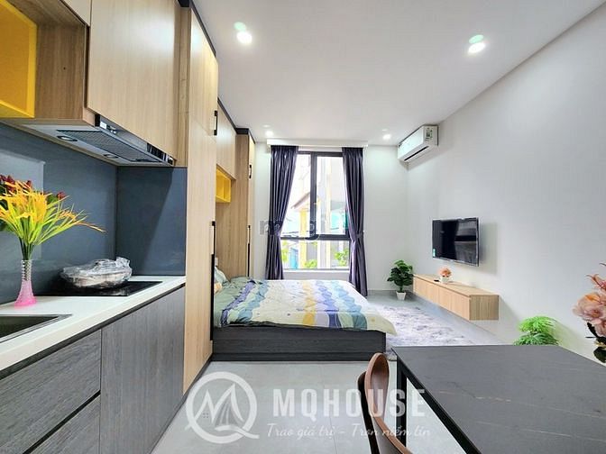 Hình ảnh Căn Hộ Studio 3/2 Q11 gần vòng xoay cây gõ full nội thất