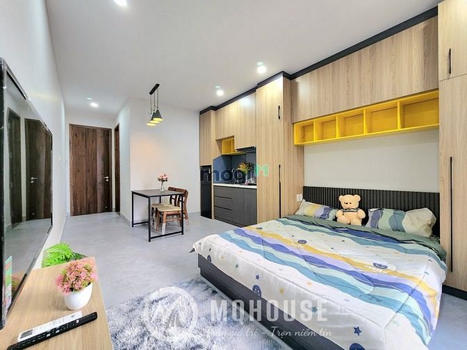 Hình ảnh Căn Hộ Studio 3/2 Q11 gần vòng xoay cây gõ full nội thất