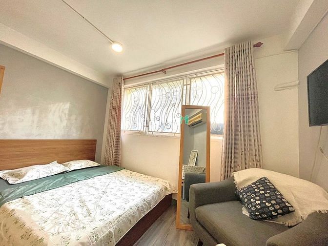 Hình ảnh Studio_cửa sổ lớn_30m2_Điện Biên Phủ_full nội thất