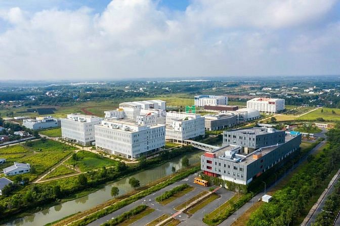 Hình ảnh Đất kinh doanh trục chính N1 thông vào cổng Đại Học Việt Đức Bến Cát