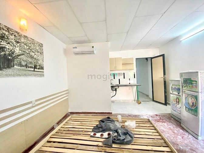 Hình ảnh Cho Thuê Căn Hộ Dịch Vụ Full Nội Thất Quận Bình Thạnh Cửa Sổ Lớn