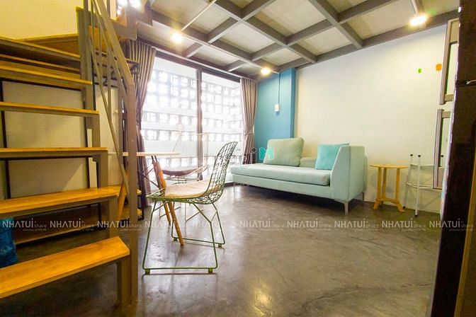 Hình ảnh Duplex xịn sò zá hạt dẻ, thiết kê Vintage Sang trọng
