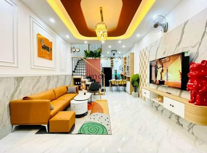 Hình ảnh VỊ TRÍ ĐẮC ĐỊA! Nhà Gò Ô Môi Q7 52m2 2PN 2WC 1tỷ950