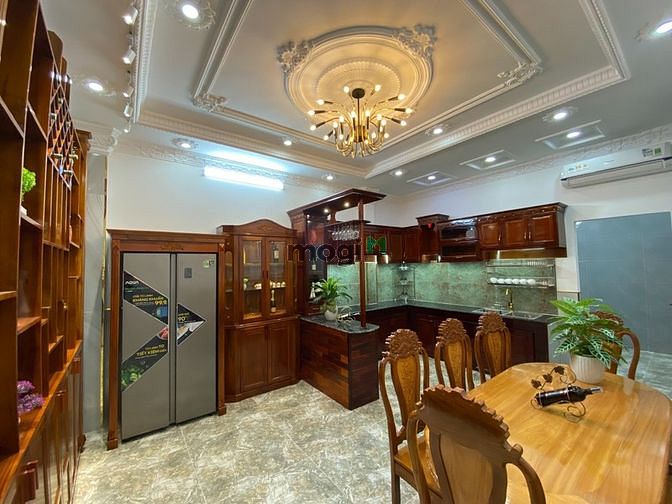 Hình ảnh Bán biệt thự mini tân cổ điển góc B2 KDC Phú An