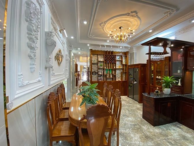 Hình ảnh Bán biệt thự mini tân cổ điển góc B2 KDC Phú An