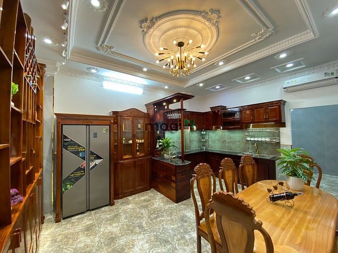 Hình ảnh Bán biệt thự mini tân cổ điển góc B2 KDC Phú An