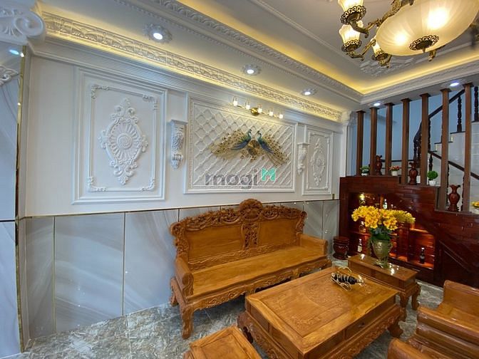 Hình ảnh Bán biệt thự mini tân cổ điển góc B2 KDC Phú An
