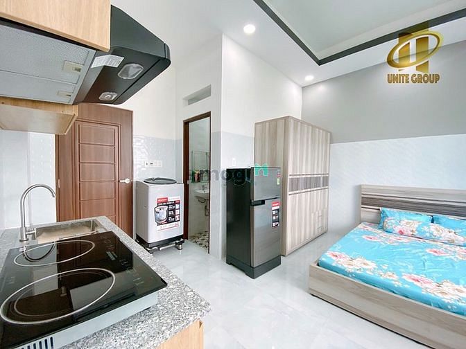 Hình ảnh CHDV 35m2 Ban công cửa sổ thoáng Full NT tại KDC Bông Sao Q.8