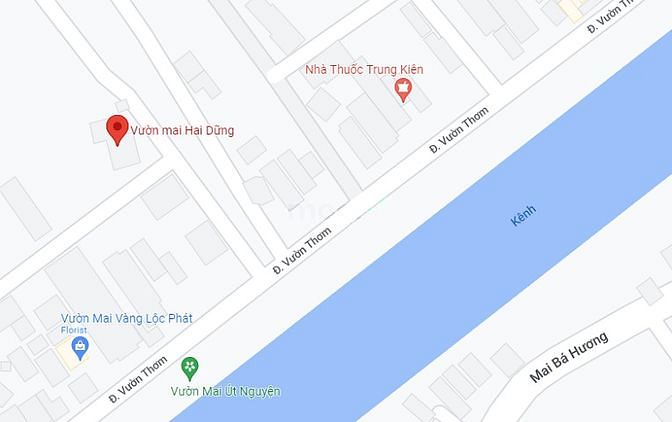 Hình ảnh 180m2 Đất thổ cư hẻm ôtô thông Vườn Thơm, ngay Làng Mai vàng Bình Lợi
