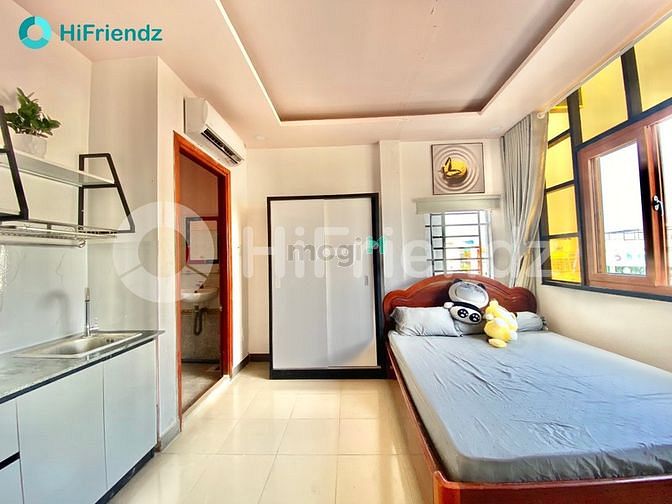 Hình ảnh Studio Phan Văn Trị full nội thất mới xây