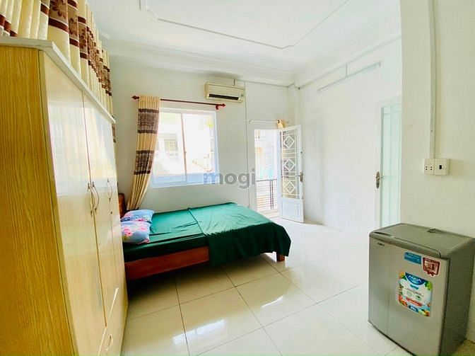 Hình ảnh Mb6623 nạp rút nhanh chóng Studio Full nội thất giá rẽ bancol lớn, gần cầu Bình Lợi