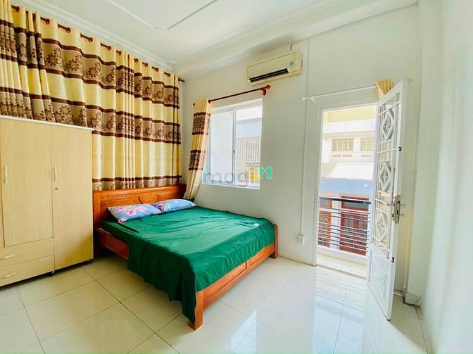 Hình ảnh Mb6623 nạp rút nhanh chóng Studio Full nội thất giá rẽ bancol lớn, gần cầu Bình Lợi