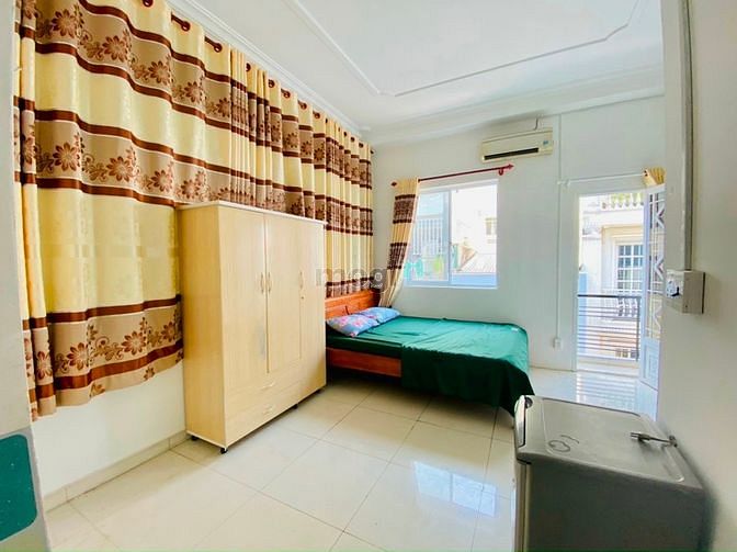 Hình ảnh Mb6623 nạp rút nhanh chóng Studio Full nội thất giá rẽ bancol lớn, gần cầu Bình Lợi
