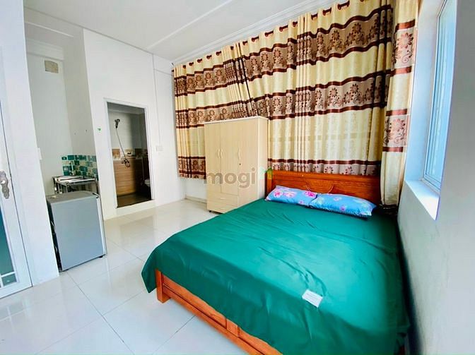 Hình ảnh Mb6623 nạp rút nhanh chóng Studio Full nội thất giá rẽ bancol lớn, gần cầu Bình Lợi