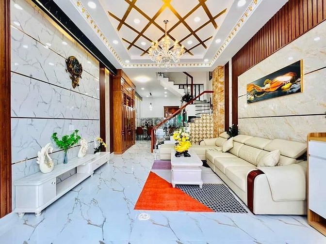 Hình ảnh Nhà Mới Đẹp Mới Tinh 4 Tầng BTCT Hẻm 5m Cách 1Căn Mặt Tiền Hà Huy Giáp