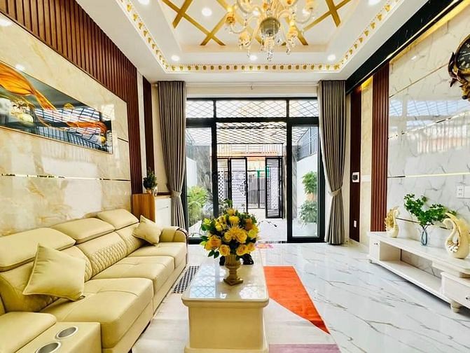 Hình ảnh Nhà Mới Đẹp Mới Tinh 4 Tầng BTCT Hẻm 5m Cách 1Căn Mặt Tiền Hà Huy Giáp